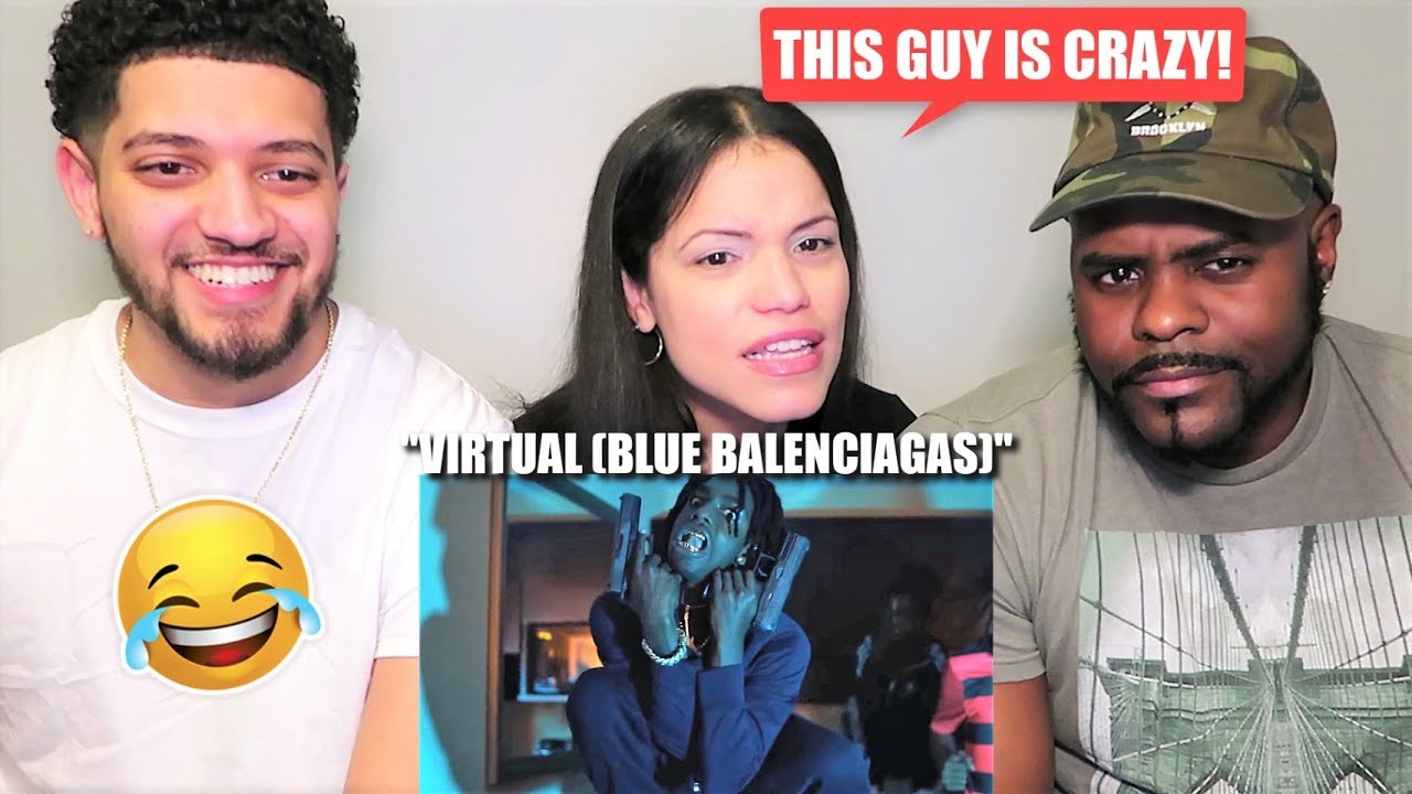 MOM & MOM'S BF REACT TO YNW MELLY "VIRTUAL (BLUE - YouTube