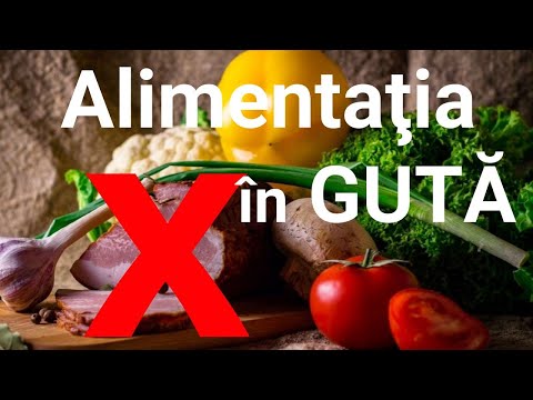 Video: Ce să nu mănânci cu gută