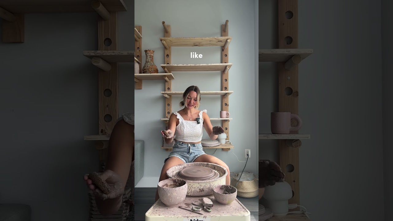 wheel-throwing ceramic handmade dinner plates! 