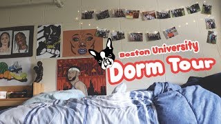 BOSTON UNIVERSITY DORM TOUR & ROOM ESSENTIALS!!