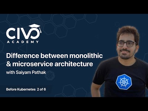 Difference between Monolithic & Microservice Architecture - Civo Academy