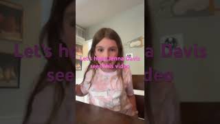 Hi Jenna Davis my name is Quinn and I’ve been a big fan of you for a long time