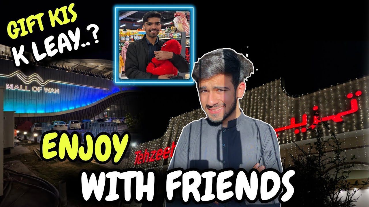 Kya Yeh Gift Uske Liye Hai? | Unexpected Moments at Mall of Wah & Tehzeeb | Arbaz Awan