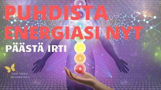 Tee energian puhdistus ja tasapainotus vähintään kerran viikossa 🔶 💜CHAKRAPUHDISTUS -meditaatio Tee energian puhdistus ja tasapainotus vähintään kerran viikossa 🔶 💜CHAKRAPUHDISTUS -meditaatio