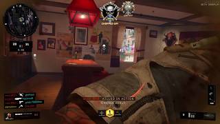 Omg I Hit My first Ever Across The Map Combat Axe in Black Ops 4 (COD BO4 Crossmap #1)