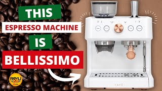 It's Beautiful! We Review the Café™ BELLISSIMO Semi Automatic Espresso Machine + Frother