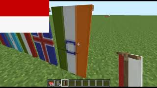 Minecraft Flag Banner Tutorial: Indonesia - SRPFC