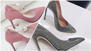 Top 50 Wonderful collection of pointed toe high heels/pencil heels designs screenshot 4