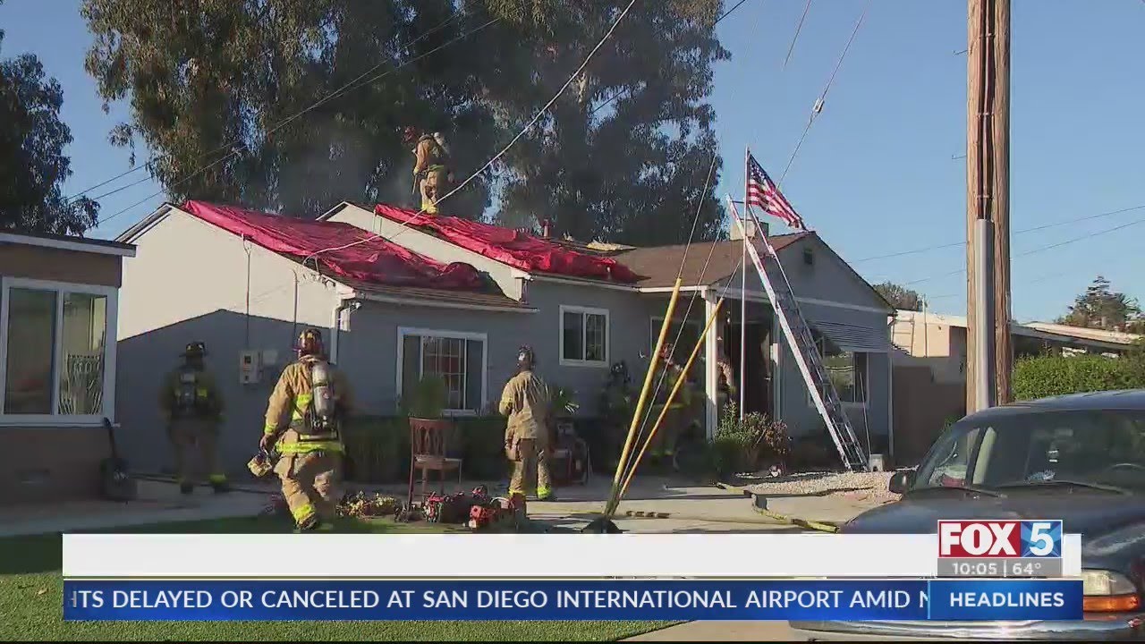 9 Displaced After Fire Damages 2 Oak Park Homes - YouTube