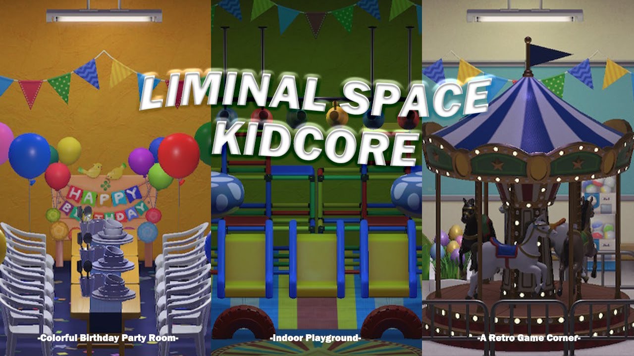 【あつ森】リミナルスペース/Liminal Space｜キッドコア/Kidcore編｜まとめ/総集編｜バックルーム/Backrooms