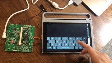 CutiePi compositor test (QtWayland x EGLFS)