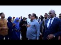 Guddoomiye Muungaab iyo wefdi heer sare ah oo uu hoggaaminayo ayaa lagu soo dhaweeyay Baydhaba.