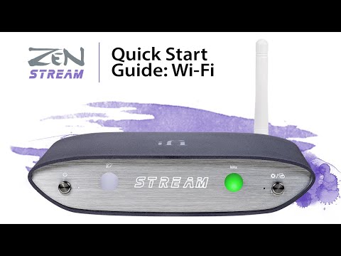 ZEN Stream: Quick Start Guide - Wi-Fi Setup