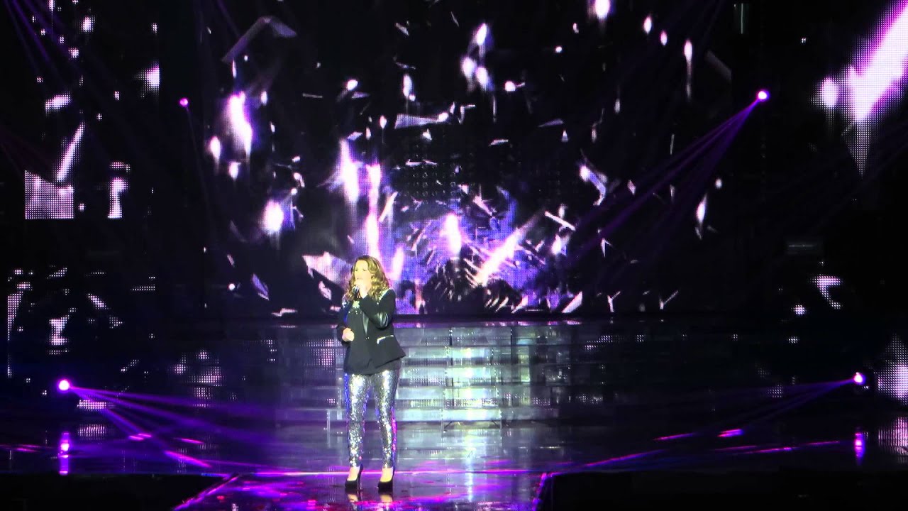 Sam Bailey - Skyscraper (Demi Lovato) - X Factor Live - at the BIC, Bournemouth on 16/03/2014