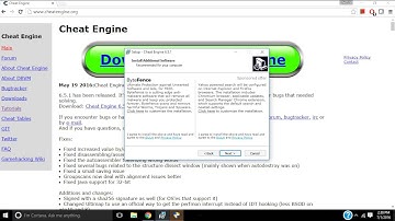 How to Install Cheat Engine 6.5.1 on Windows 10 [NEW] [JULY 2016]