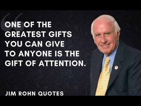YOU HAVE TO GIVE Speech by Jim Rohn - YouTube