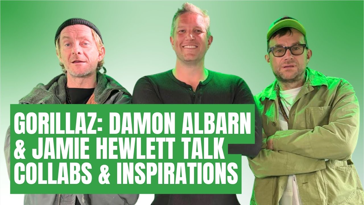 Gorillaz: Damon Albarn and Jamie Hewlett talk collabs and inspirations