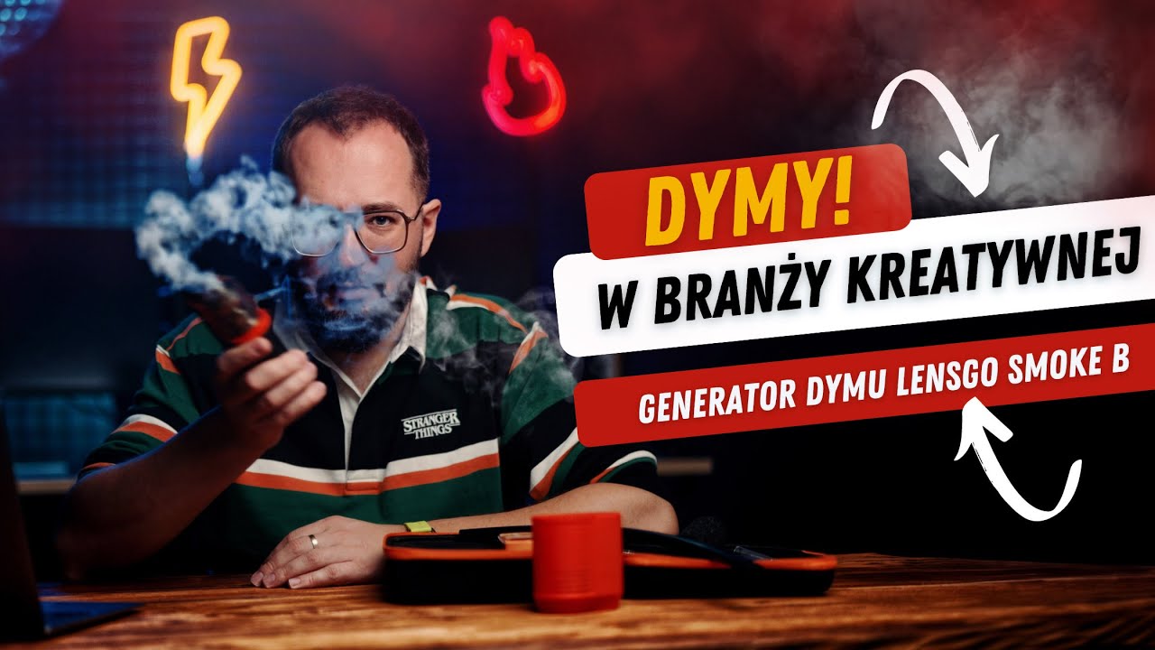 Dymy w branży kreatywnej  | Generator dymu Lensgo Smoke B