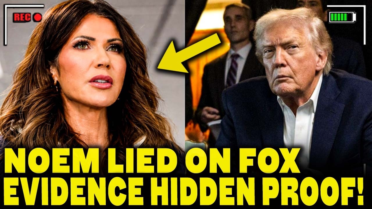 Kristi Noem Lied On Fox While DHS Hid Minnesota Killings Evidence!