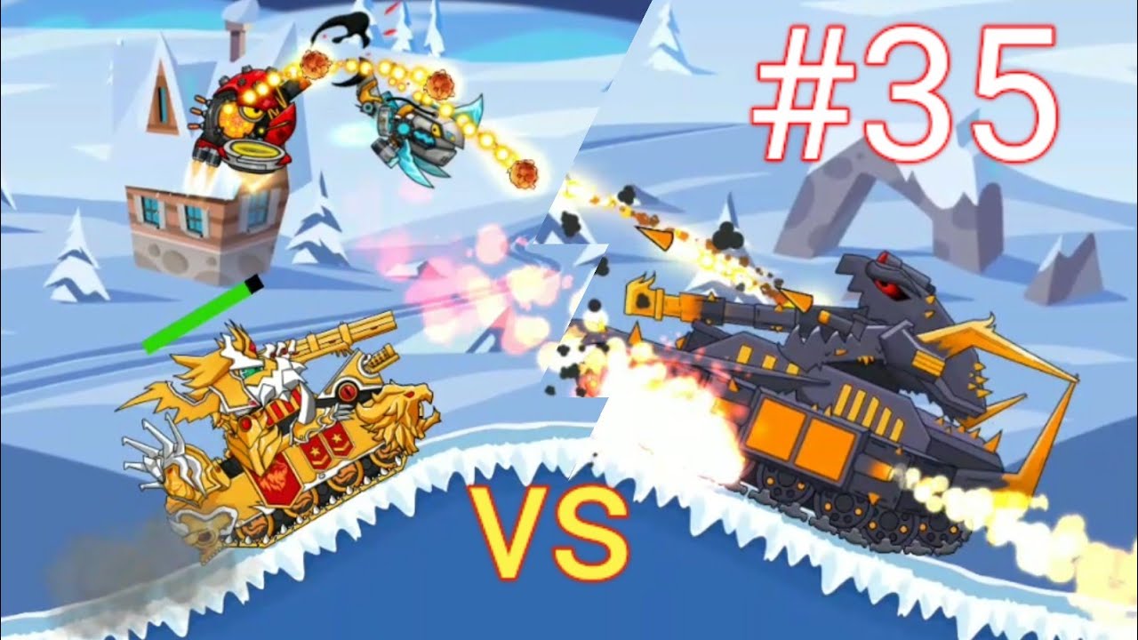 Hills of Steel Gameplay 35, Fully Upgraded and Unlocked all 22 Tanks (Unlimited Coins & Gems