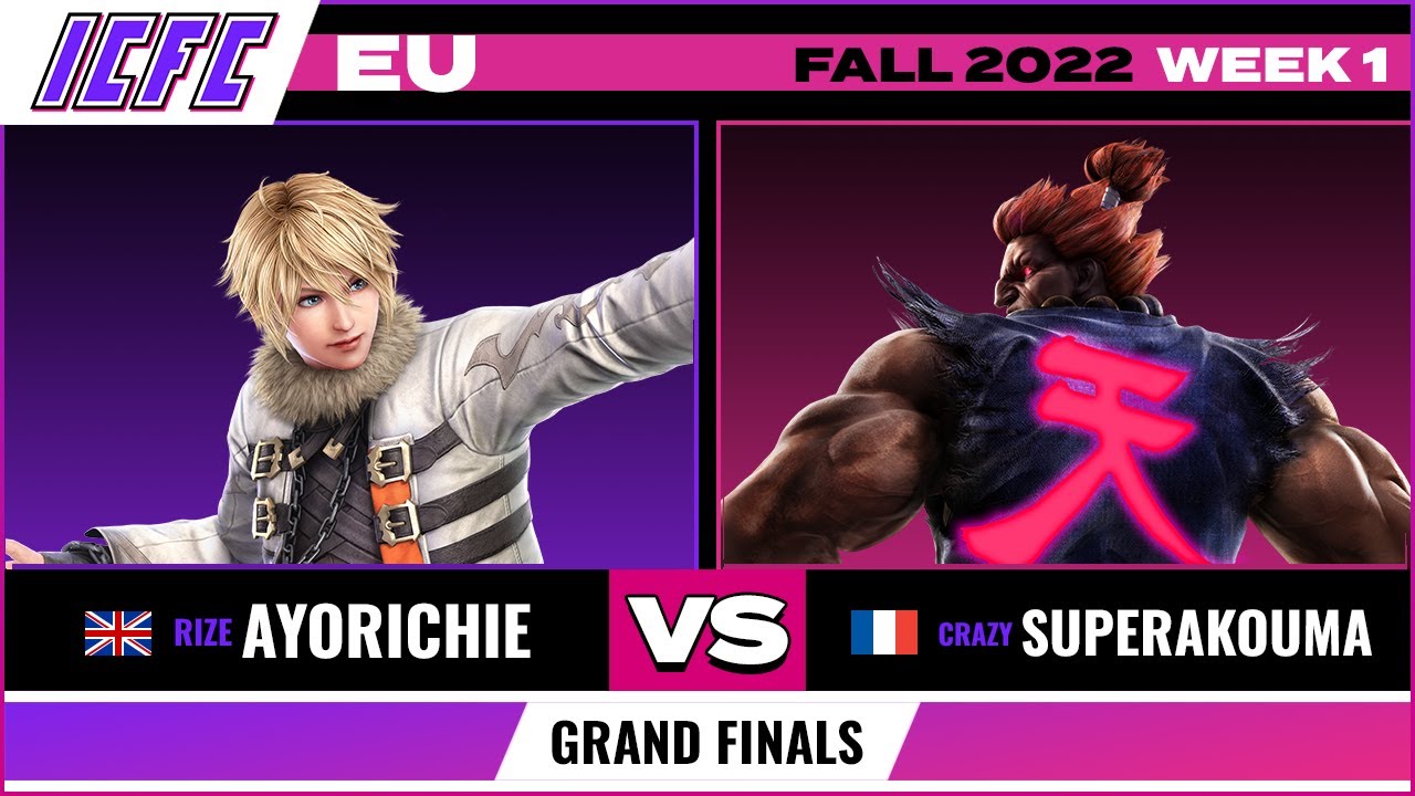 AyoRichie (Leo) vs. SuperAkouma (Akuma) Grand Finals - ICFC EU Tekken 7 Fall 2022 Week 1