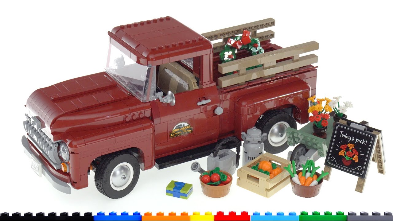 LEGO Creator Pickup Truck Instant modern classic full of soul - YouTube