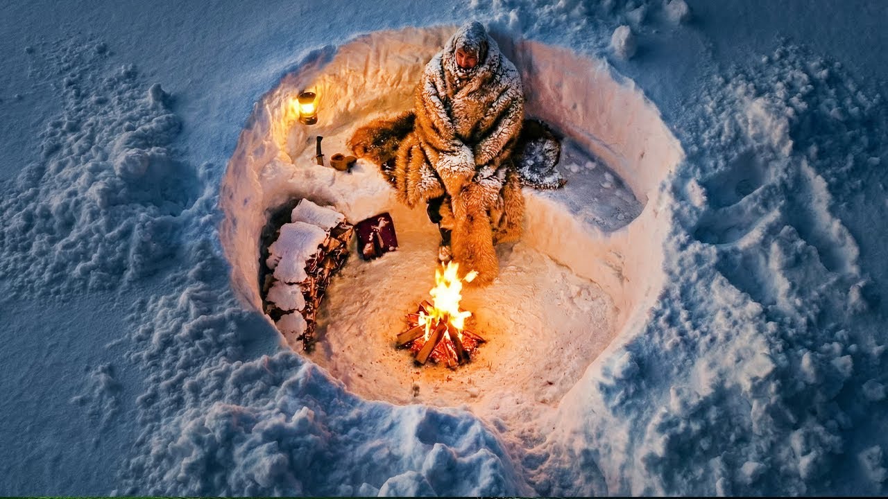 Can I Survive an Epic Blizzard Alone in a Mountain Cabin? ❄️🏔️