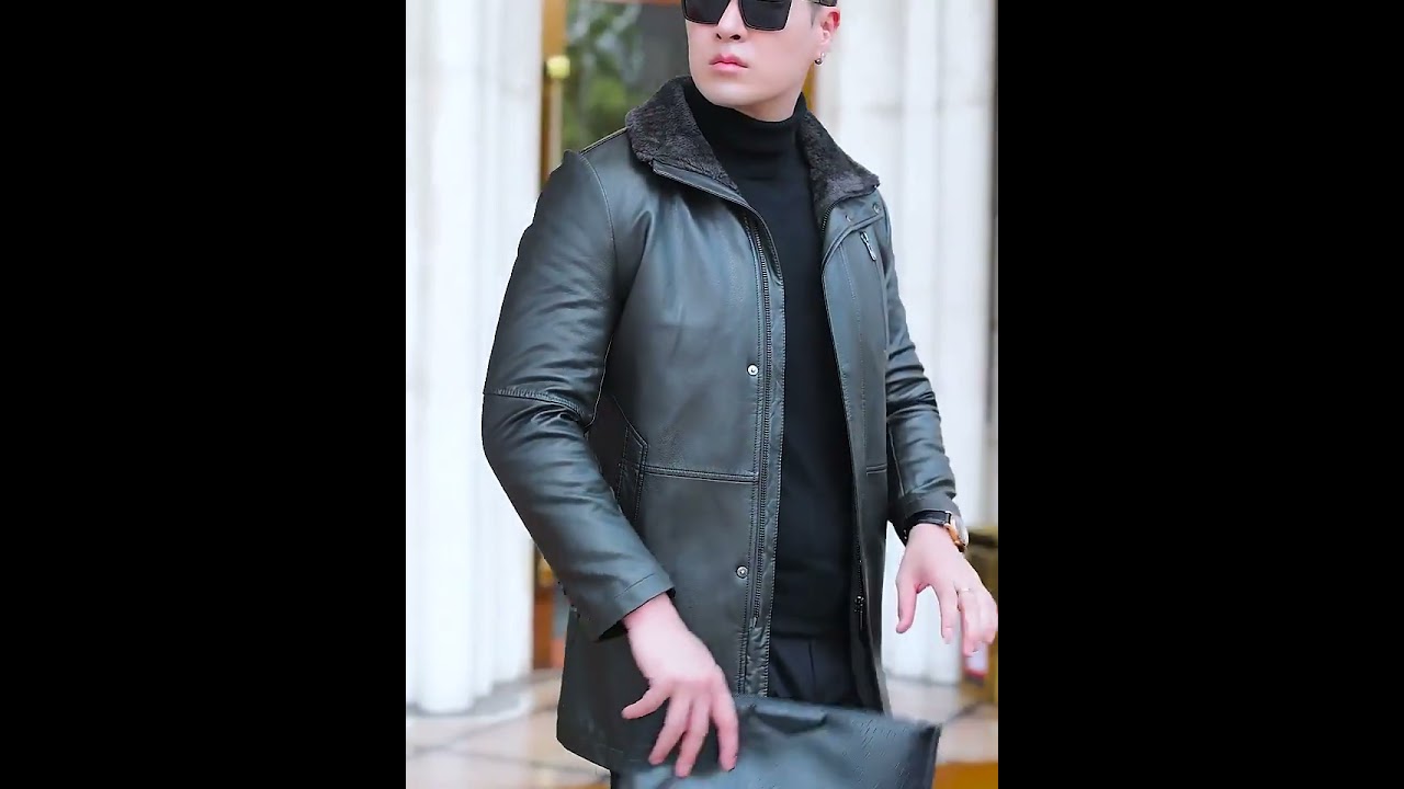 Mã D1755 Giá 1830K Áo Da Nam Bedth Hàng Mùa Xuân Thu Đông ThờI Trang Nam ChấT LiệU G05 SảN PhẩM Mớ