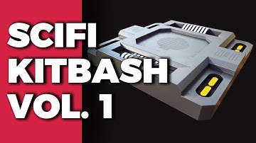 Scifi Kitbash Vol. 1 [063] | Texturing Framing Components in Substance Painter | Design L