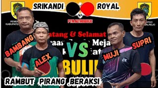 Muji/Supr(Royal)i VS Bambang/Alex(Srikandi) Turnamen Althobulie Cup I  Jan.2026 
