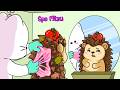 Mizu Helps Clean a Hedgehog’s Spines | ASMR Animation | Life in Shirakawa