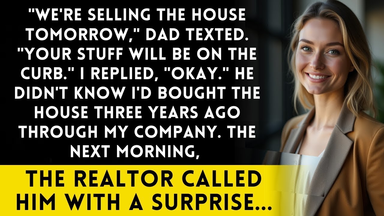 Dad Texted We're Selling Your Childhood Home - He Forgot Who Actually Owns It Now