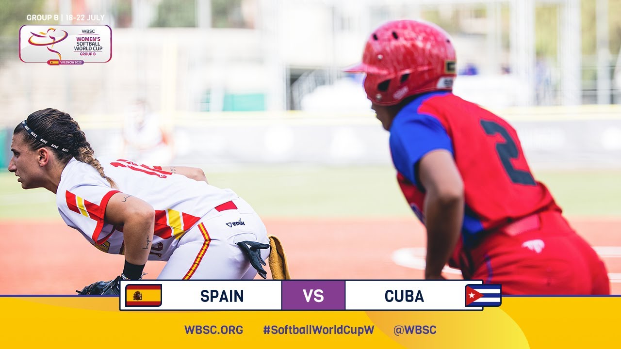HIGHLIGHTS Spain vs Cuba WBSC Women’s Softball World Cup YouTube