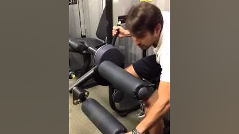 Clubhaus explains the TechnoGym leg curl