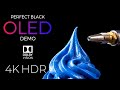 MOLECULAR CHROMA OLED DEMO : Extreme Cinematic Macro in True OLED Black (4K HDR)