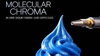 MOLECULAR CHROMA: Extreme Cinematic Macro in True OLED Black (4K HDR)