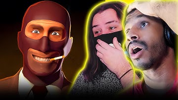 We Watched How it FEELS to Play Spy in TF2 For The First Time (Team Fortress 2)
