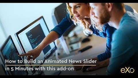 How to Build an Animated News Slider in 5 Minutes with this add-on