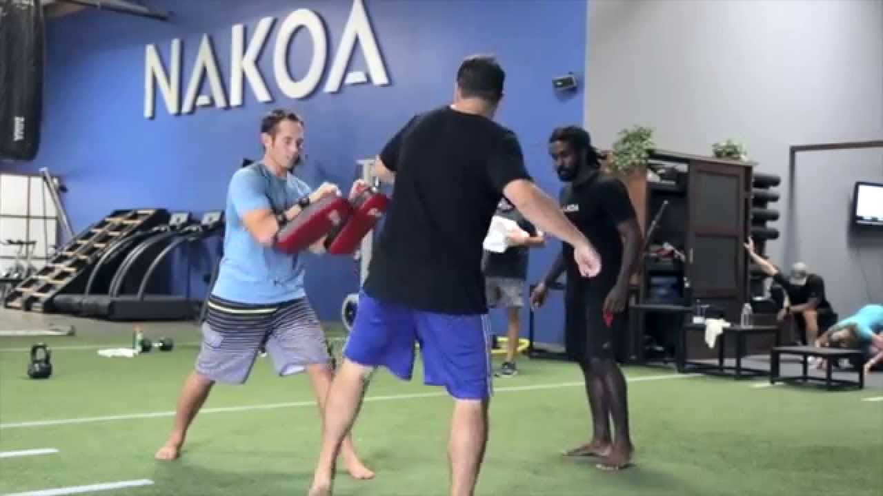 Kickboxing in Carlsbad at NAKOA!