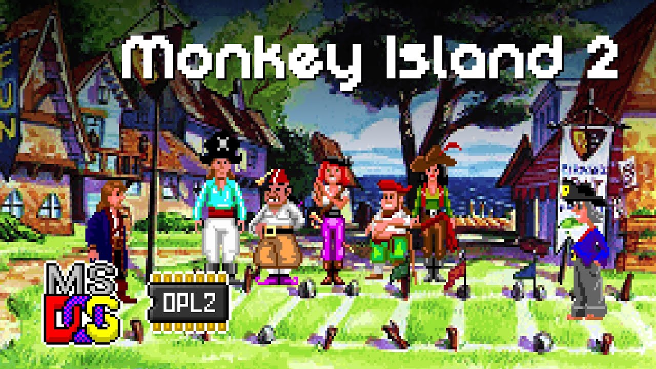 Monkey Island 2: LeChuck's Revenge (1991) · Original Soundtrack · MS-DOS AdLib / OPL2