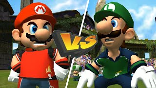 Super Mario Strikers - Mario VS Luigi (Grudge Match)