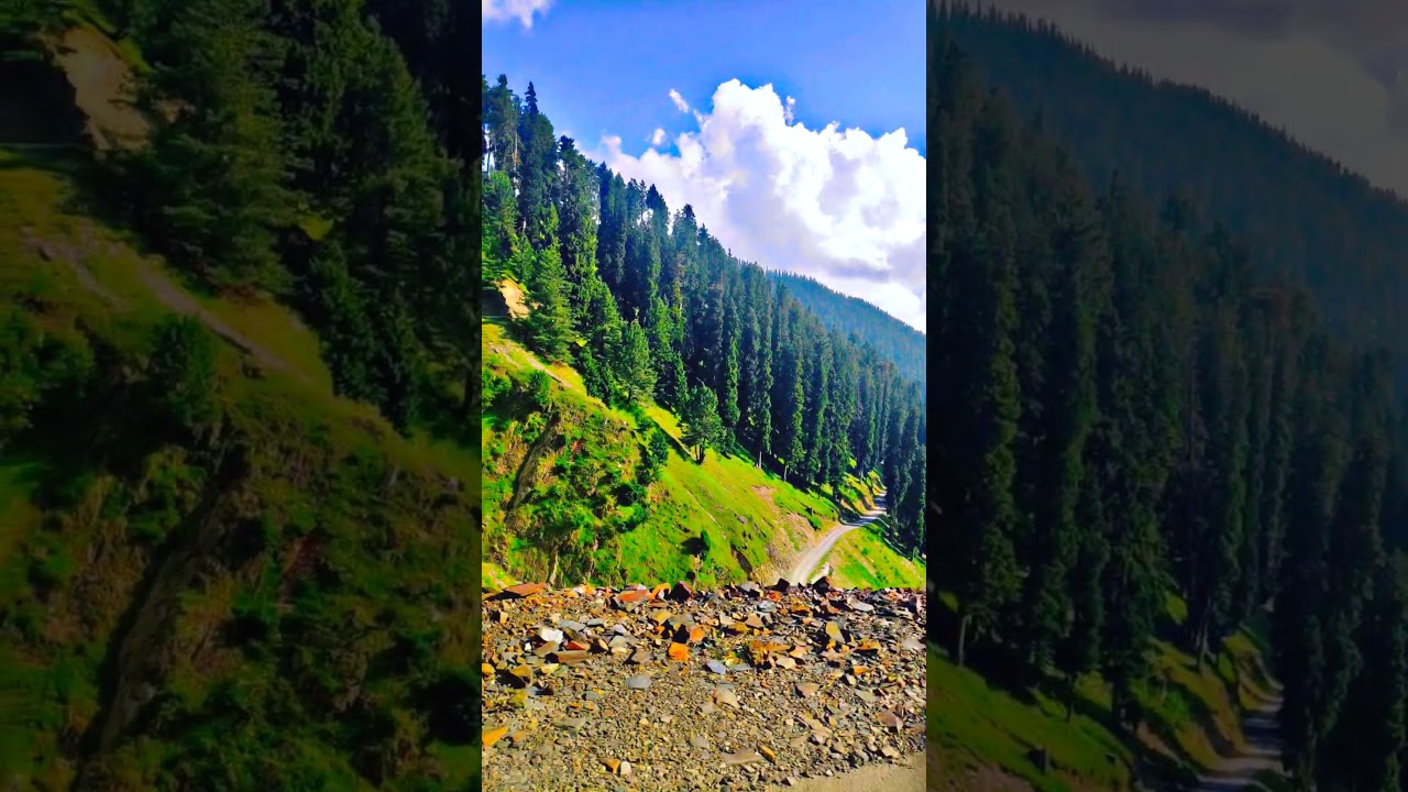 Kashmir is the greatest asset of nature. || Margan top mountains. 