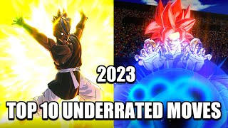 RANKING THE TOP 10 MOST UNDERRATED MOVES OF 2023 | XENOVERSE 2