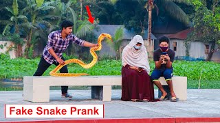 King Cobra Snake Prank  Fake Snake Prank Video on Public (Part 2) | 4 Minute Fun