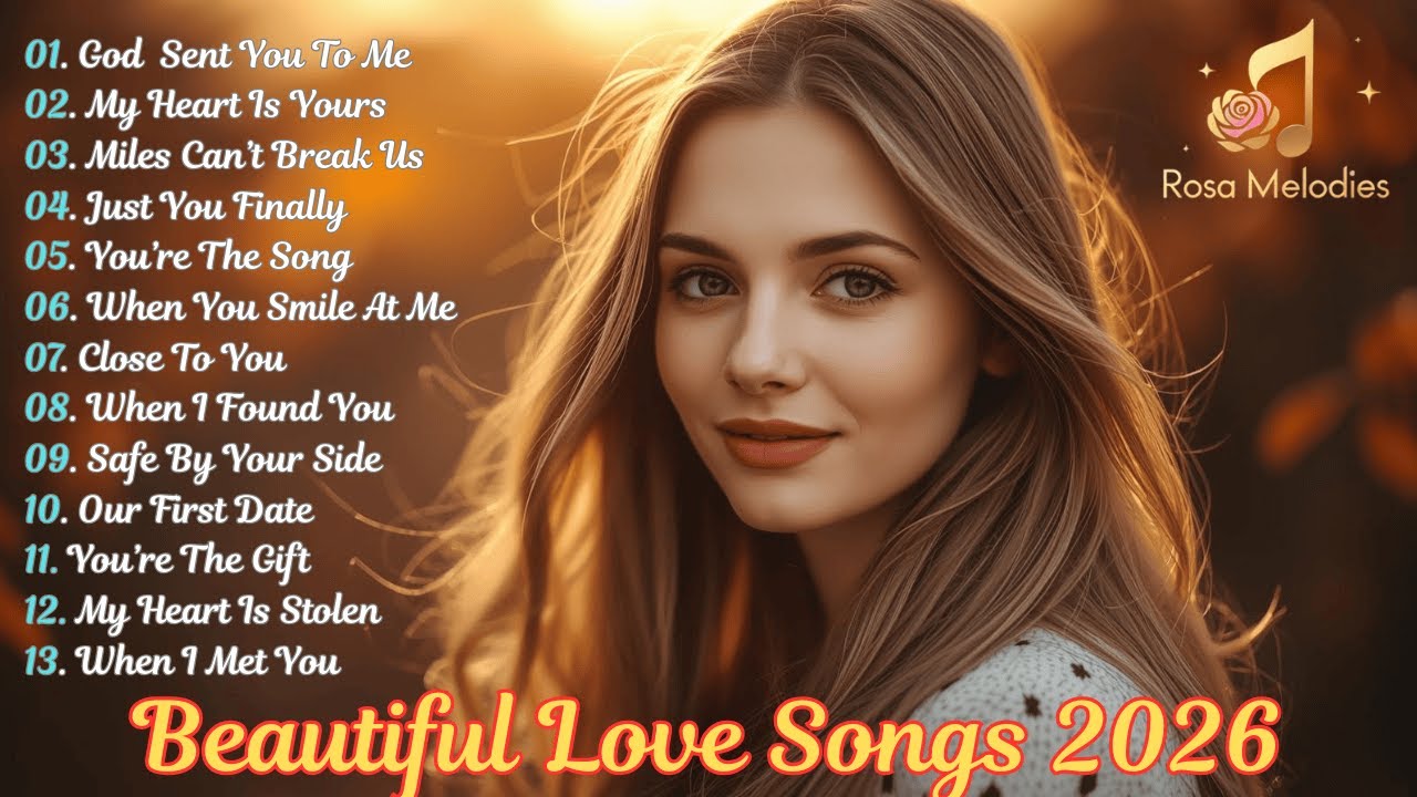 Beautiful Love Songs 2026 🎵 Best Love Songs Rosa Melodies – Romantic Playlist for Relaxing
