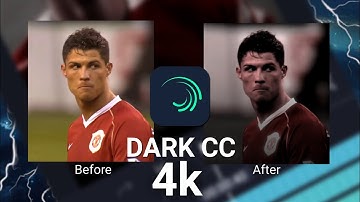 Football dark CC | Alight motion | tutorial 🔥