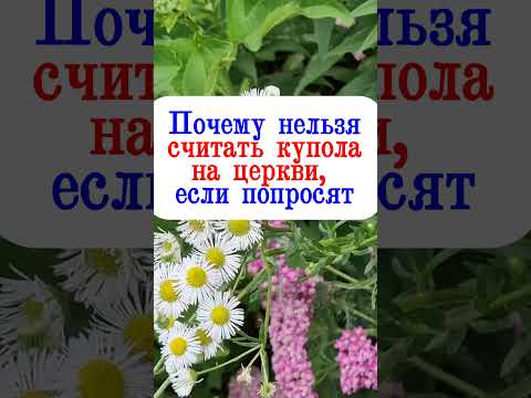 Почему нельзя считать купола на церкви, если попросят?