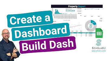 Create a Dashboard with Google Sheets - Part 3: Build Dashboard
