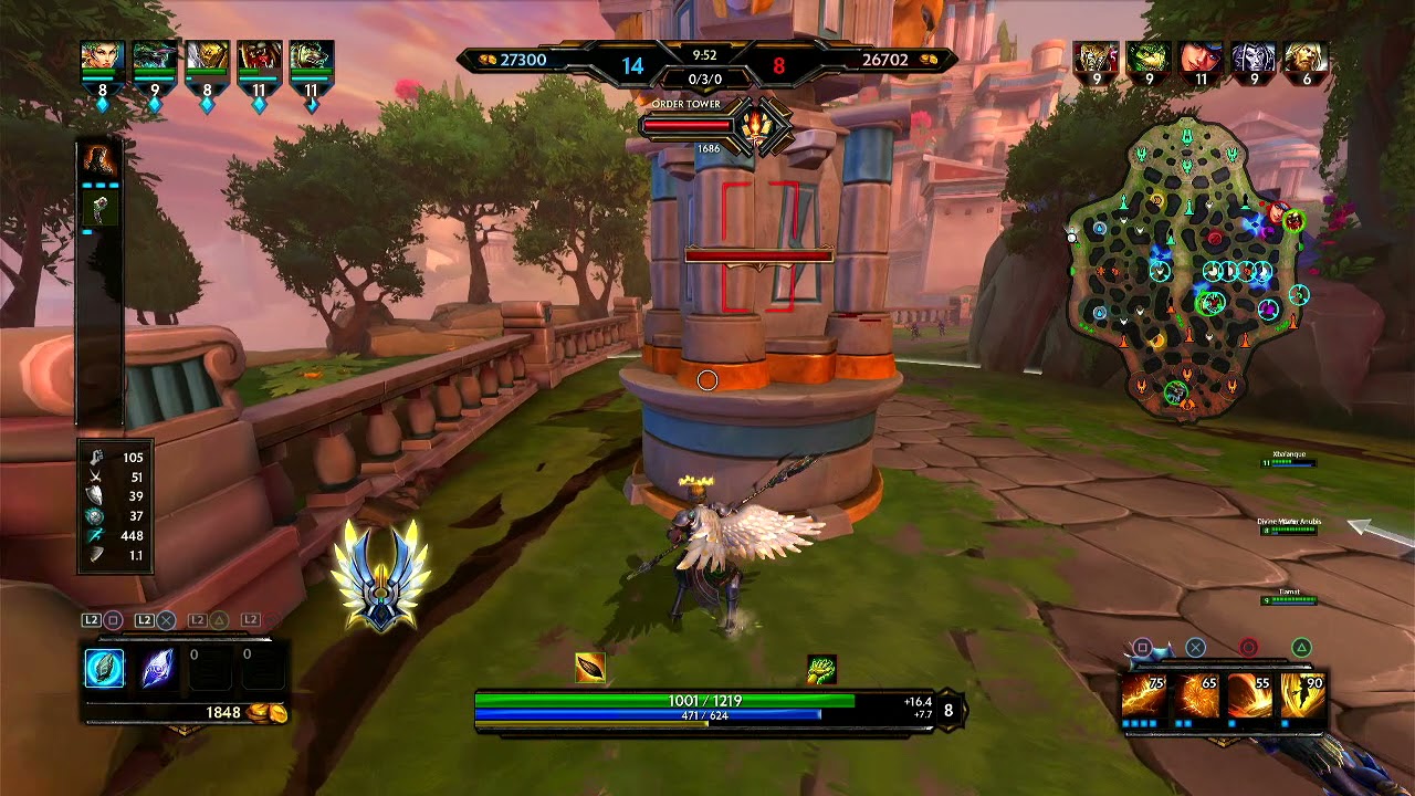 Smite - Nike Conquest Gameplay (No Commentary)