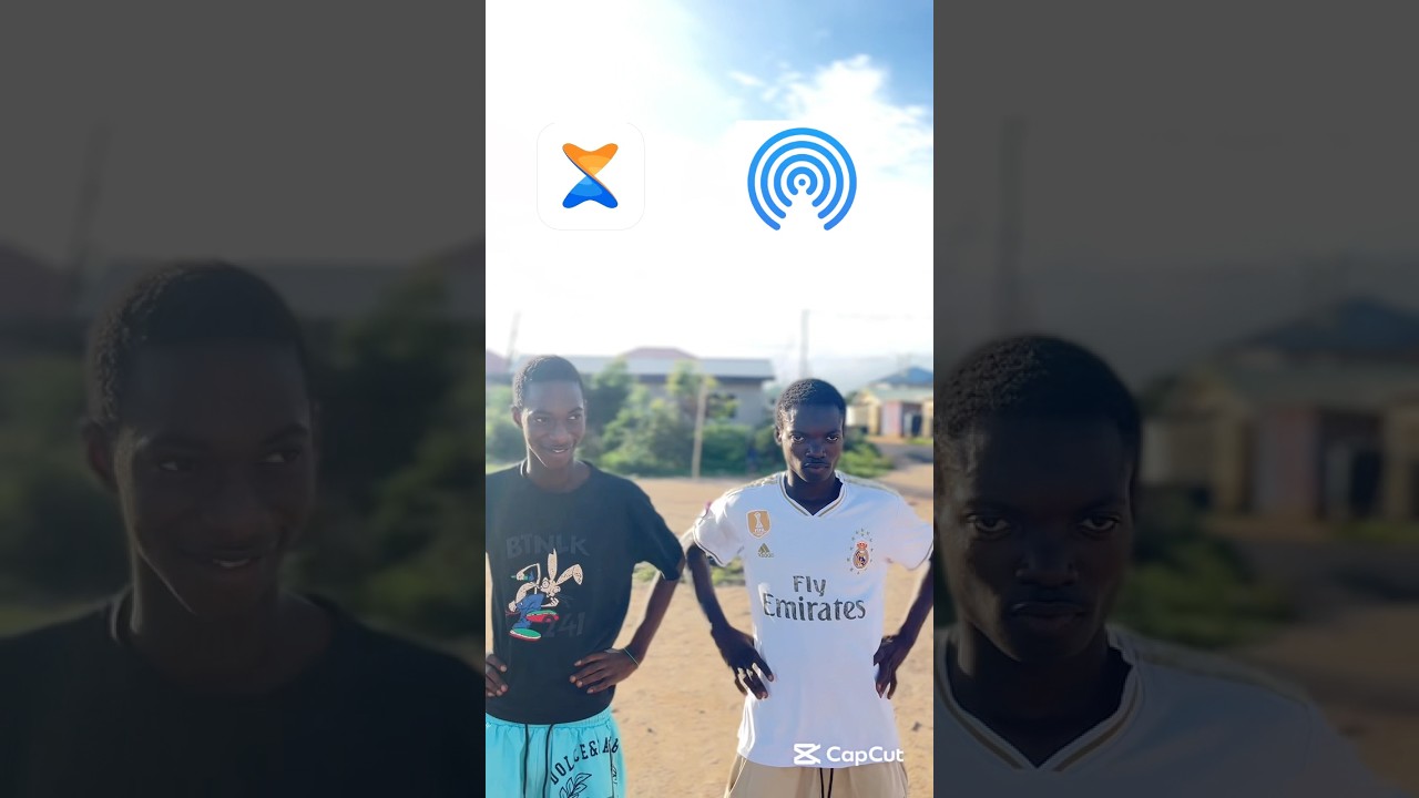 Airdrop Vs Xender || Apple Vs Android transfer speed 🔥🔥🤣🤣 